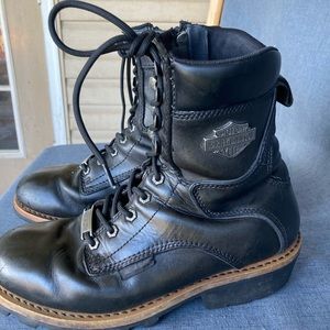Men’s Harley Davidsons riding boots
